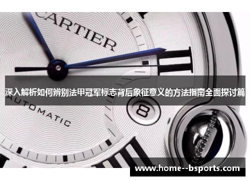 深入解析如何辨别法甲冠军标志背后象征意义的方法指南全面探讨篇 深入解析如何辨别法甲冠军标志背后象征意义的方法指南全面探讨篇